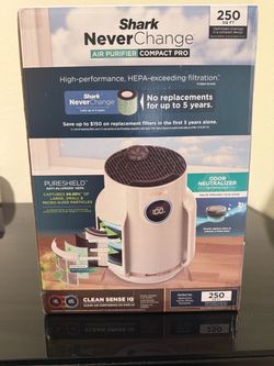 Shark NeverChange Air Purifier Compact Pro w/ Odor Neutralizer – New in Box