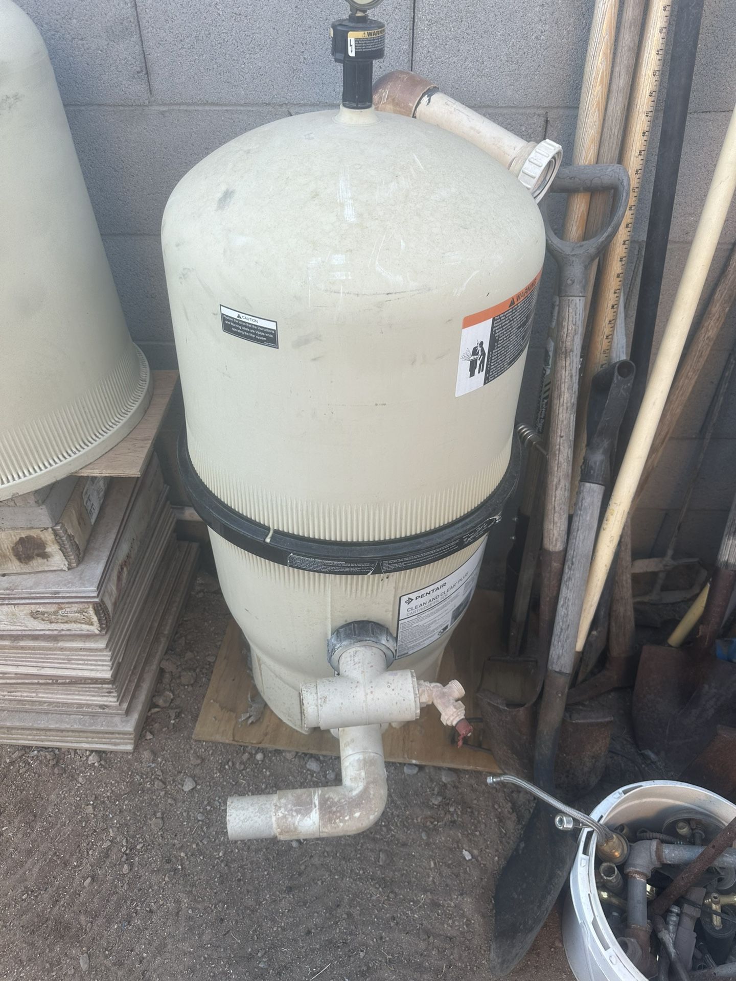 Pulled out from a pool remodel