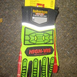 Seibertron High-Vis Gloves Size Large