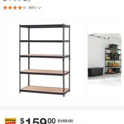5 Tier Heavy Duty Garage Shelving Unit (got Two Of These)