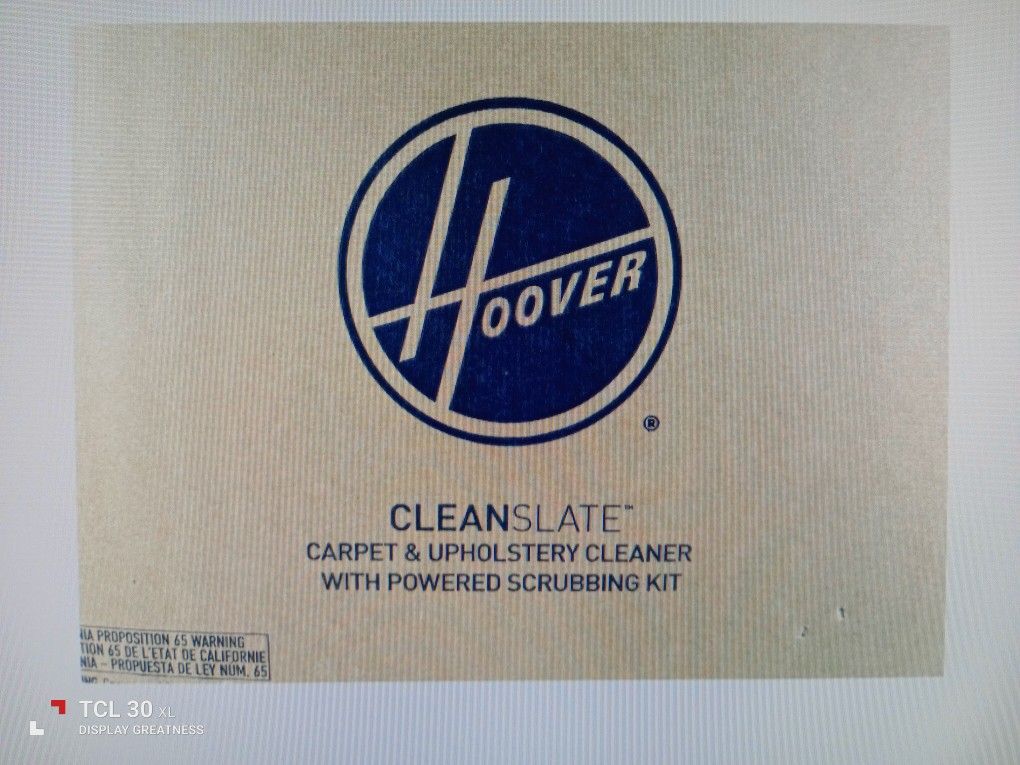 Hoover CleanSlate Carpet Upholstery Cleaner