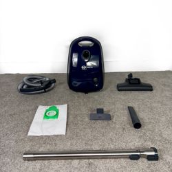 Sebo E2 Turbo Airbelt Canister Vacuum Cleaner w/ attachments