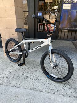 SE Bikes Ripper 20” BMX Bike – Iced Out Silver / Matte Black – Brand New