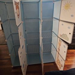 Blue Animal Baby Dresser
