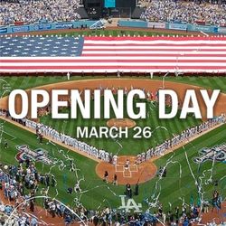 Dodgers Opening Day March 26