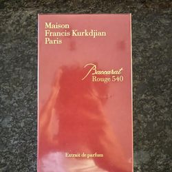 Maison Francis Kurkdjian Baccarat Rouge 540 Extrait de Parfum 2.4 oz/70ml Sealed