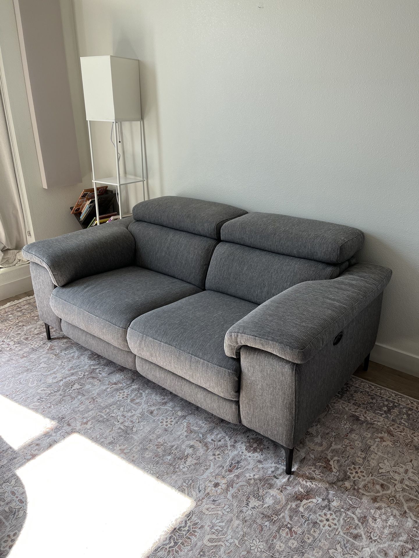 Living Spaces Loveseat Power Recliner