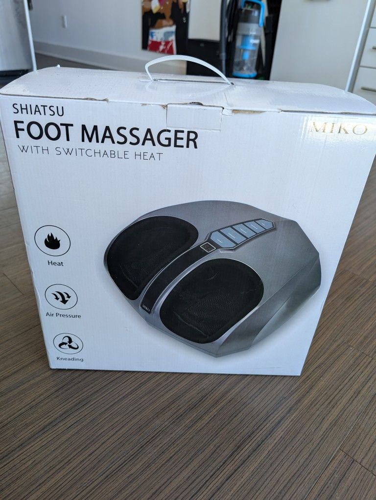 Shiatsu Foot Massager w/ Switchable Heat