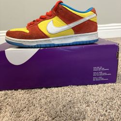 Nike dunks Bart Simpsons 