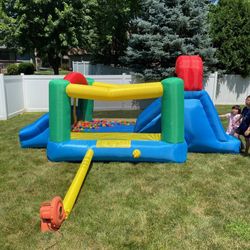 Little Tikes Jump and Double Slide Bouncer