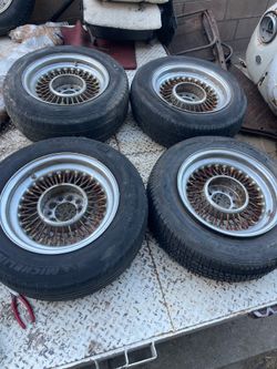 15” wire wheels