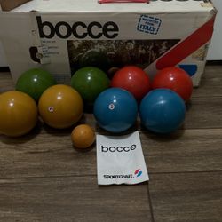 Imported BOCCE Ball Set