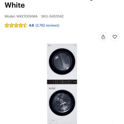 Washer And Dryer 