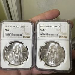 Mexican Silver Coin 