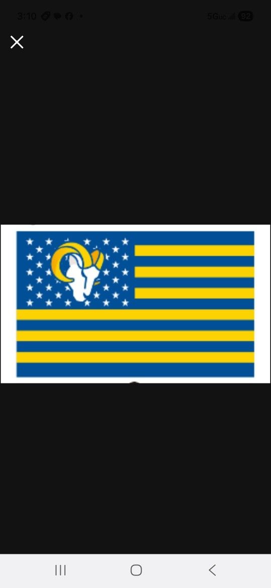 LA Rams Flag