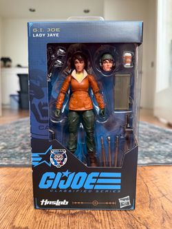 G.I. Joe Classified HasLab Snow C.A.T. Lady Jaye Arctic Gear NIB IN HAND