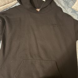 Fear of God Essentials Pullover Hoodie 'Stretch Limo' Size M