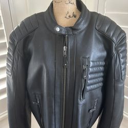 REDUCED!  Leather Motorcycle Jacket
