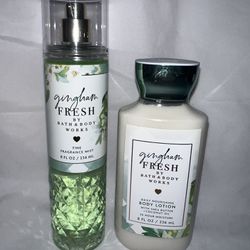 B&BW Gingham Fresh Fragrance Set 