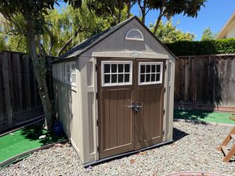 Plastic shed storage