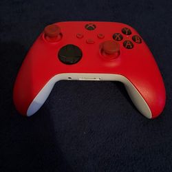 red xbox controller