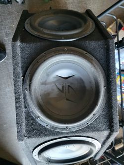 3 12 inch lighting audio subs
