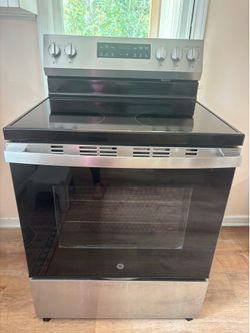 GE 5 burner electric stove
