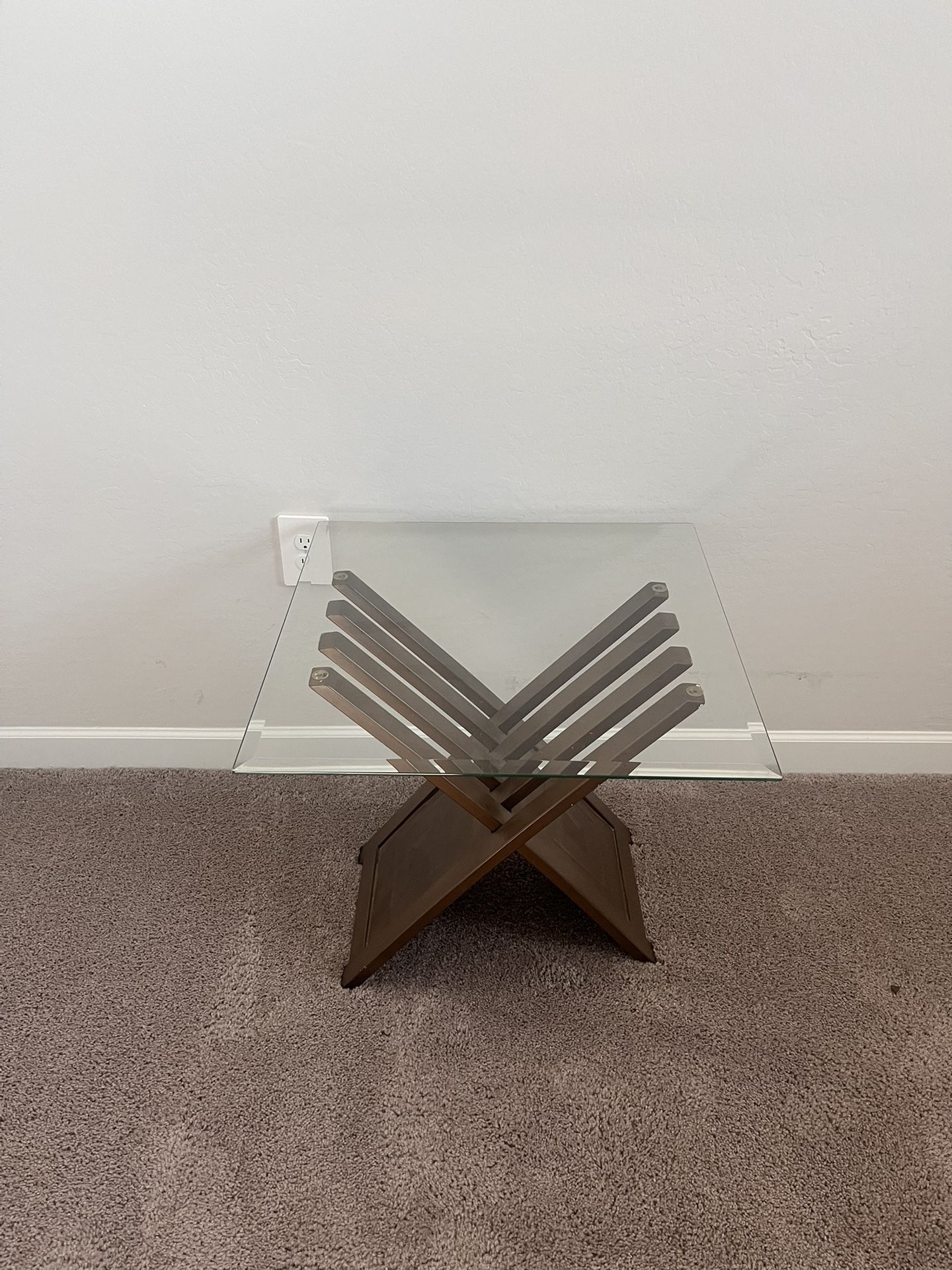 Glass Side/Coffee Table