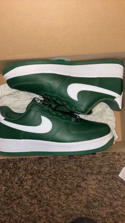 Nike Air Force 1 Low Green White Sneakers