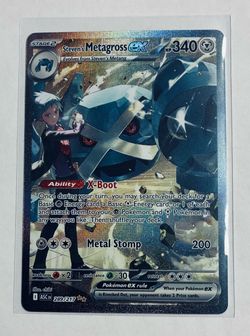 Pokemon SINGLE - Steven’s Metagross Ex - NM - ENG
