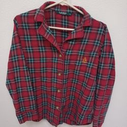 Ralph Lauren Ladies Pajama Top Size M