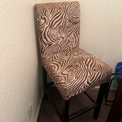Zebra Bar Chair 