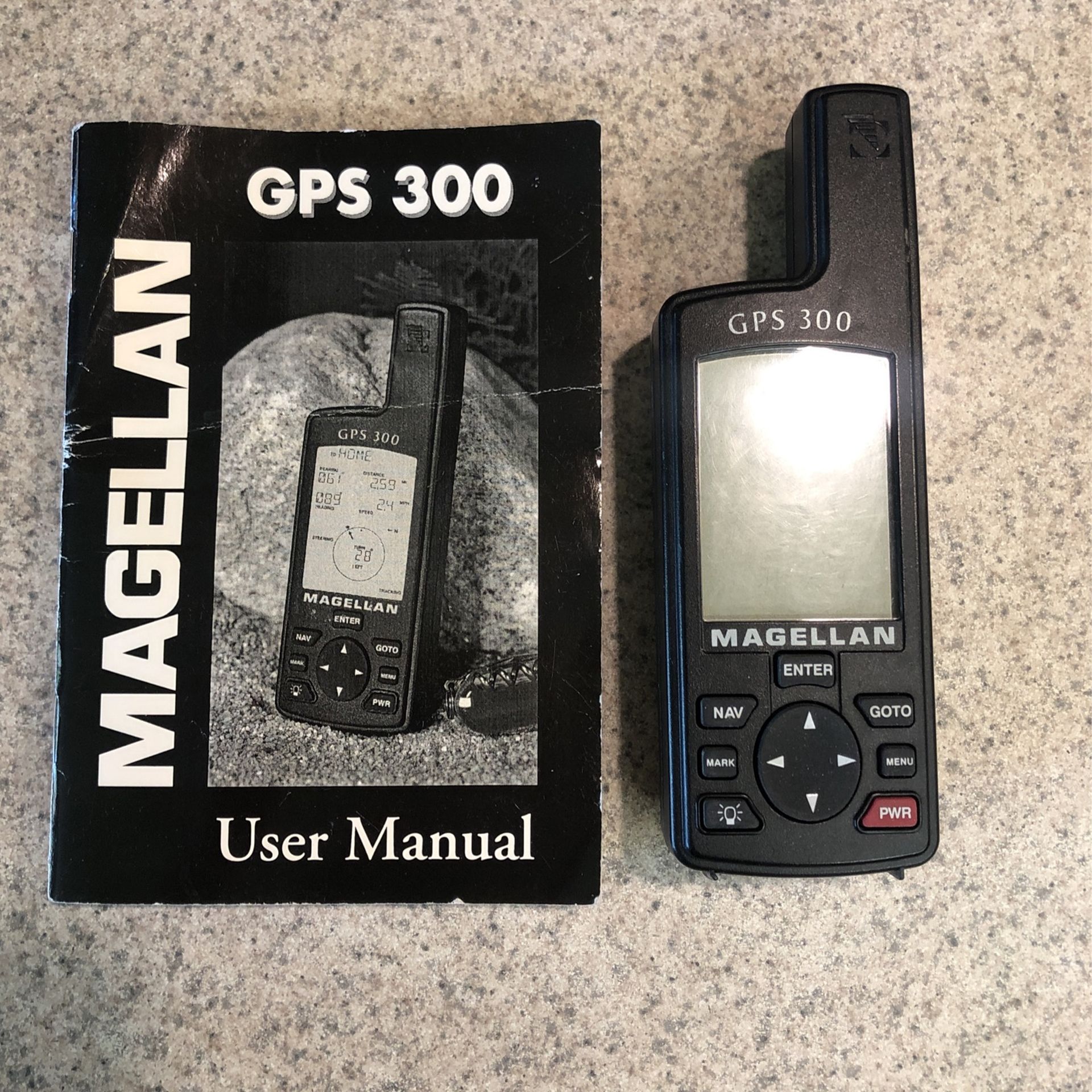 Magellan GPS 300 with users manual