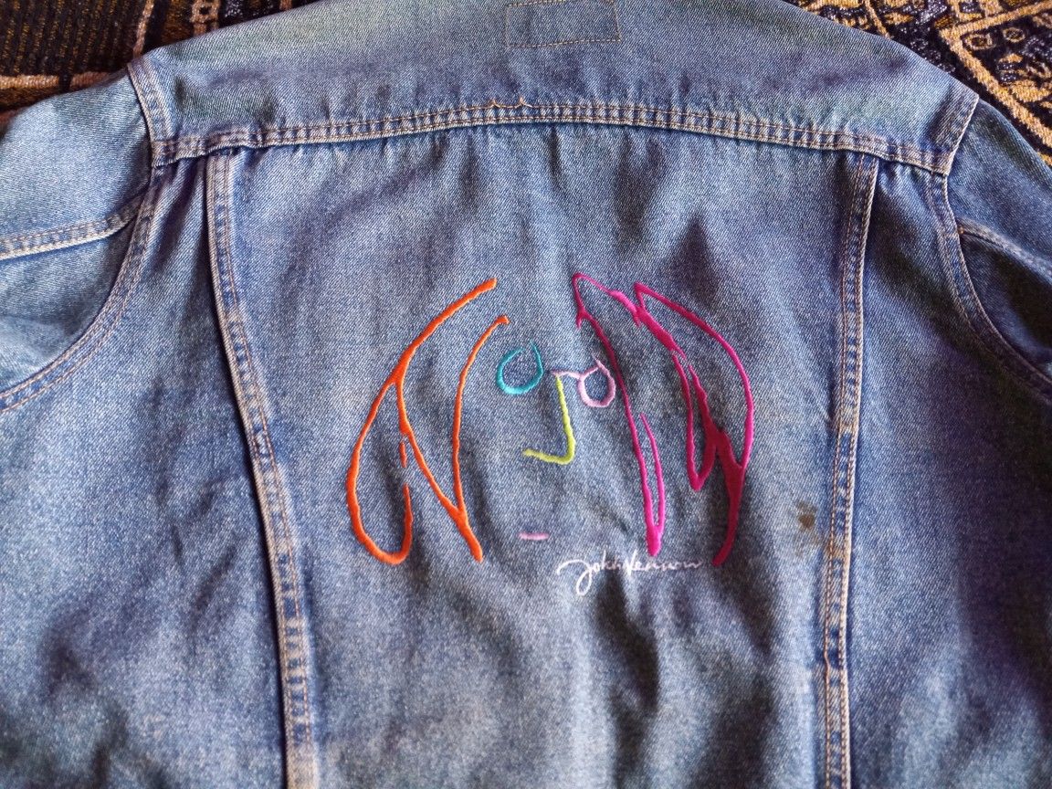 John Lennon IMAGINE Denim Jacket Size M