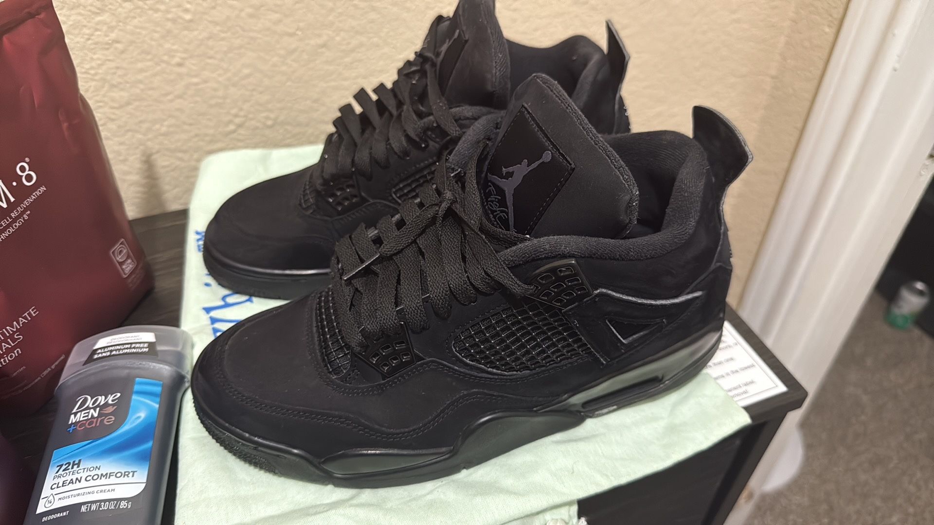 Jordan 4 Black Cats Original 8.5 Men