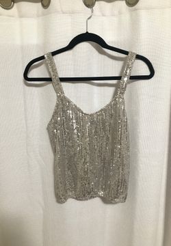 Zara sequined top