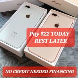 With Box Apple IPhone 8 + 64gb  Unlocked .LOWEST WHOLESALE PRICES with Option To Pay In Payments With NO CREDIT CHECK