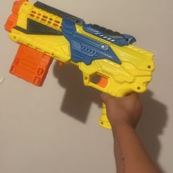  Nerf gun sorry but no bullets included