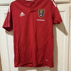 Real Salt Lake Polo Shirt Medium 