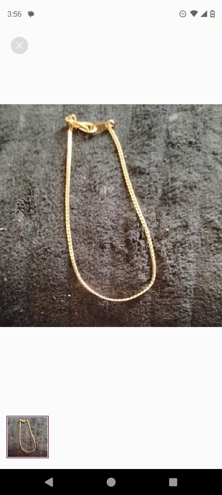 elegant gold bracelet 