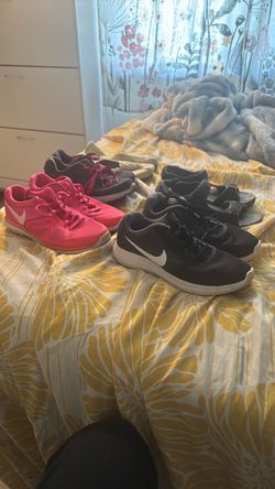 3 Pairs of Used Nike Sneakers/Loafers/Sandles