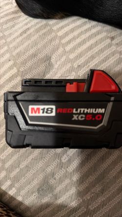 New Milwaukee 5.0 battery $45