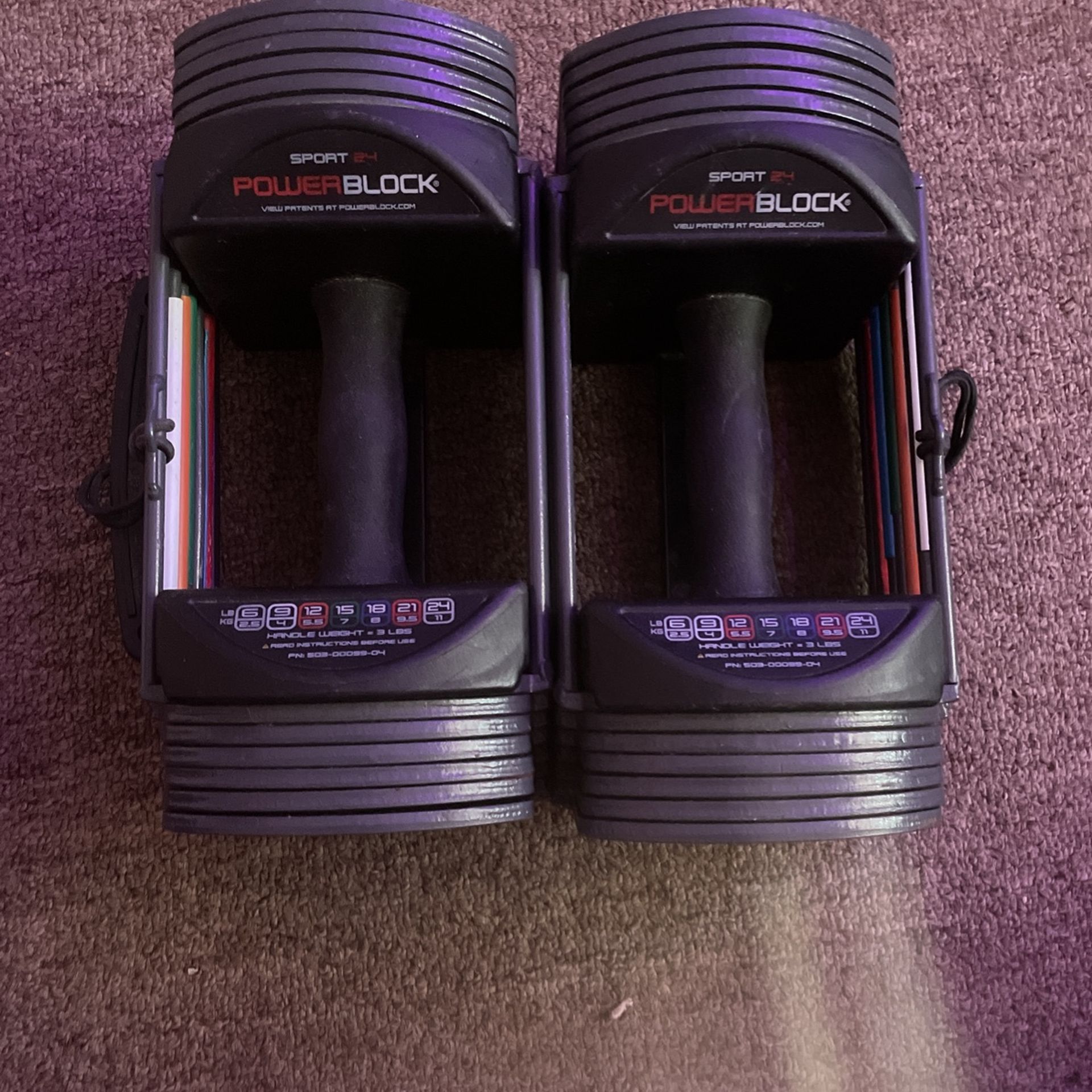 PowerBlock Adjustable dumbbell weights for Sale in Springfield, MA