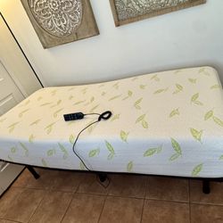 Twin XL Position Bed With Mattress 