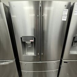 CLEARANCE SALE $999! LG Smart 4 Door French Door Refrigerator