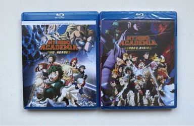 MY HERO ACADEMIA HEROES RISING + TWO HEROES BLU-RAY ANIME NEW SEALED