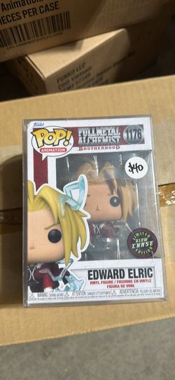 Brand New POP Animation Fullmetal Alchemist Edward Elric 1176 Limited Glow Chase Edition