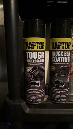 Raptor Tough Undercoating & Truck Bed Coating Spray Cans