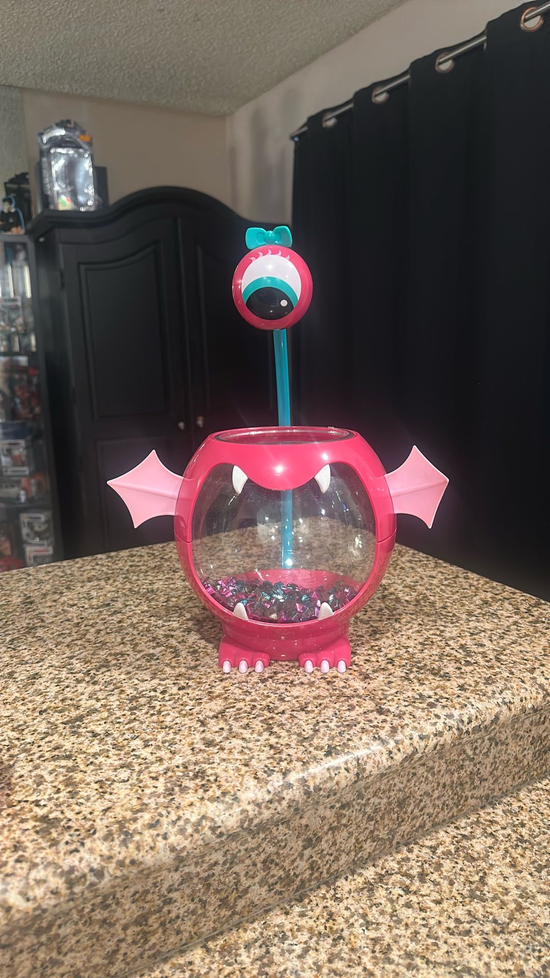 Pink Monster Betta Fish Tank