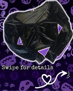 Black Velvet Long Sleeve with Bow